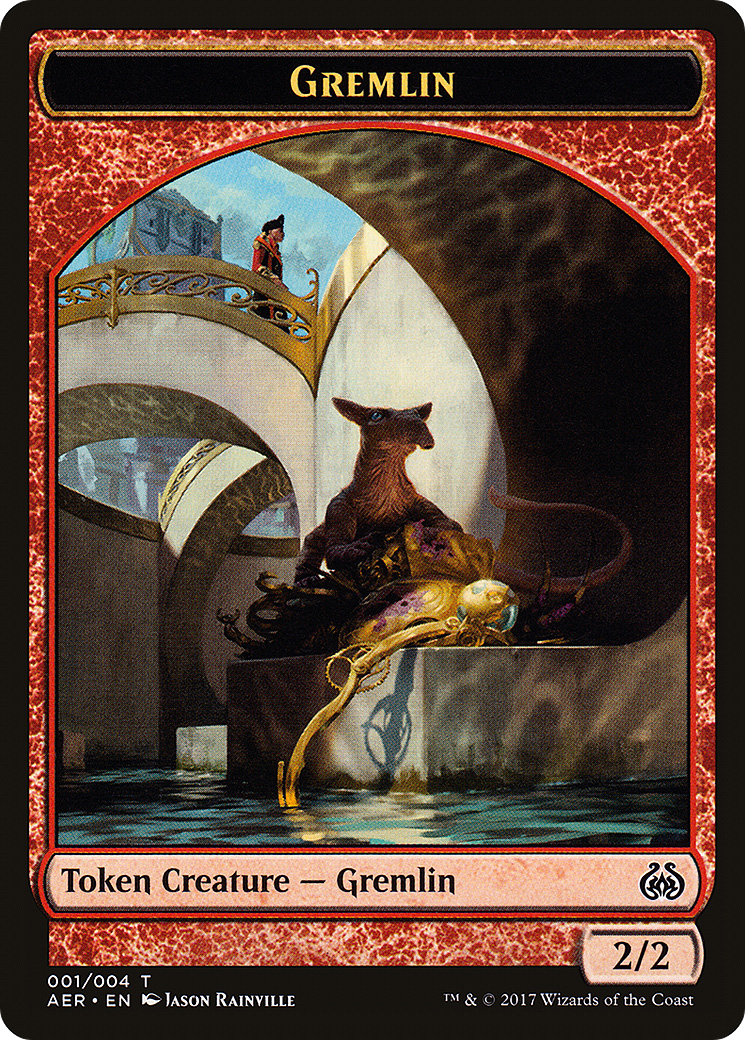 Gremlin (001) [Aether Revolt Tokens]  Foil