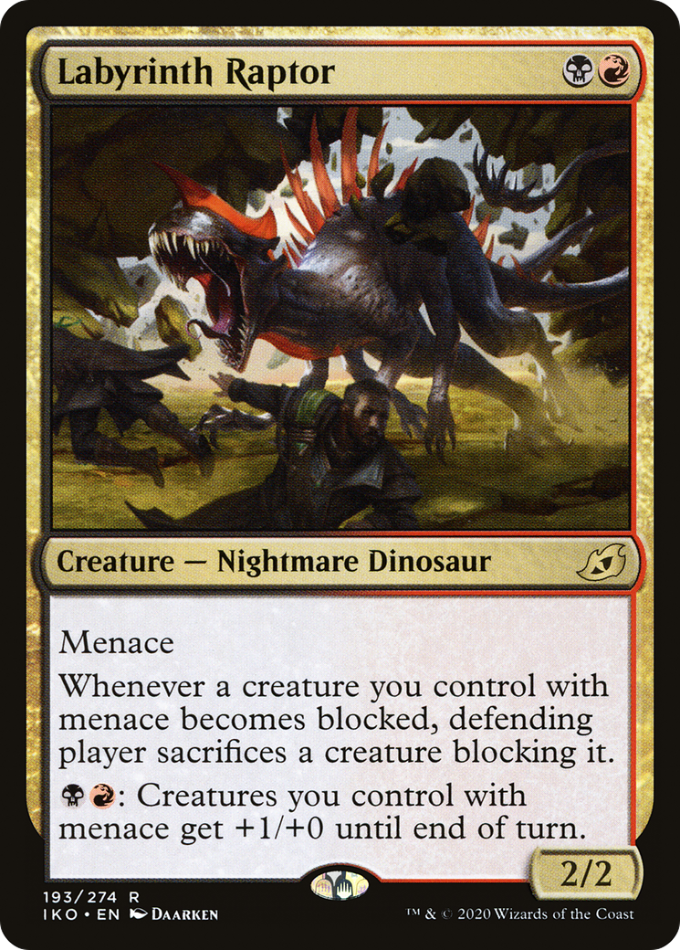 Labyrinth Raptor [Ikoria: Lair of Behemoths] Foil
