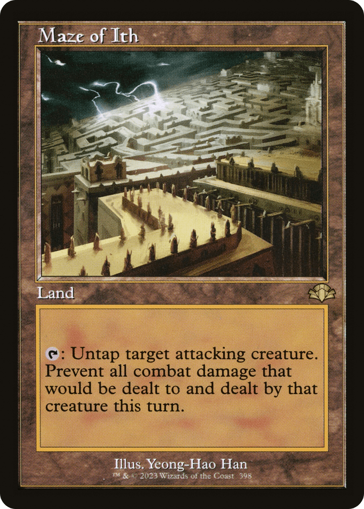 Maze of Ith (Retro) [Dominaria Remastered] Foil