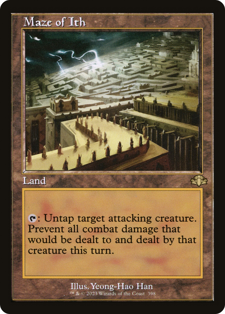 Maze of Ith (Retro) [Dominaria Remastered] Foil
