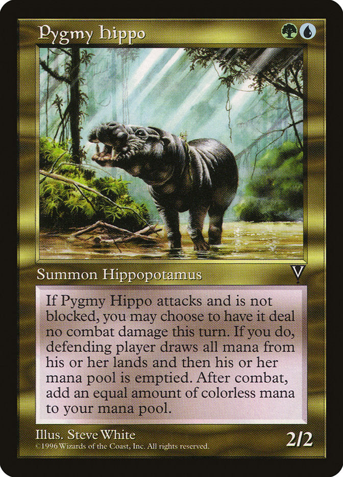 Pygmy Hippo 133/167 (Visions) 