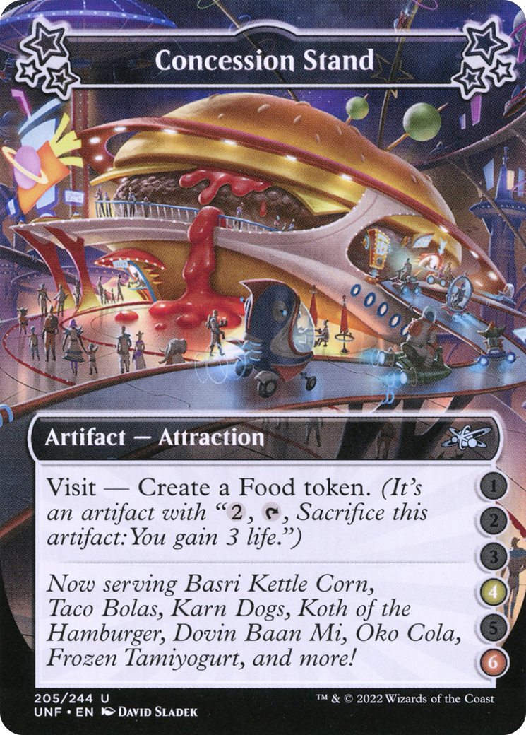 Concession Stand (4-6) [Unfinity] Foil