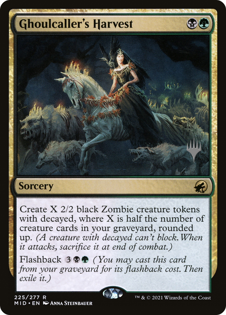 Ghoulcaller's Harvest (Promo Pack) [Innistrad: Midnight Hunt Promos] Foil