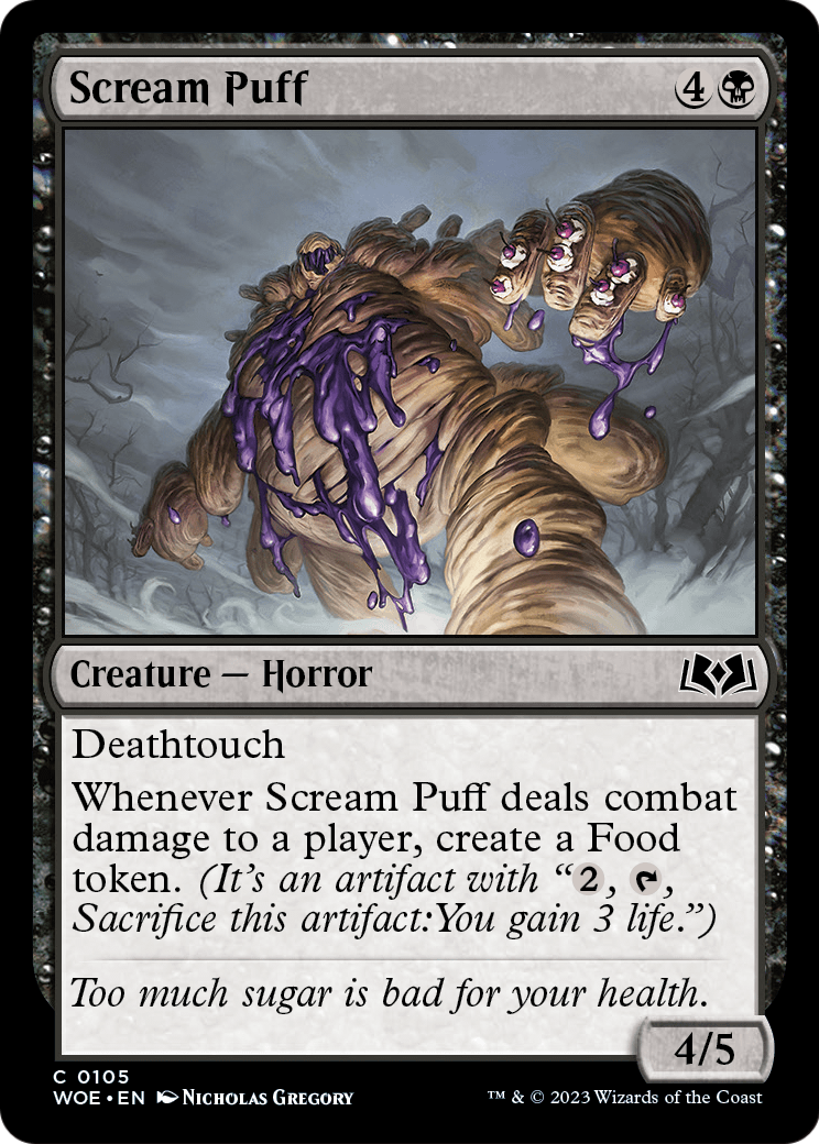 Scream Puff [Wilds of Eldraine] Foil