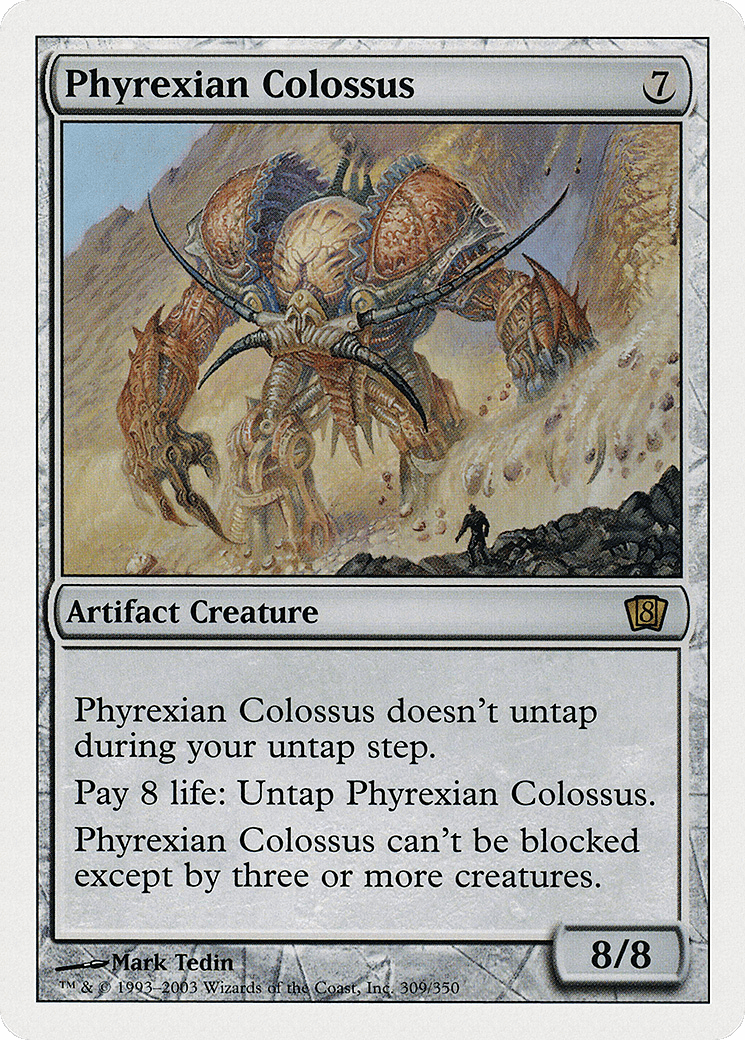 Phyrexian Colossus [Eighth Edition] Foil