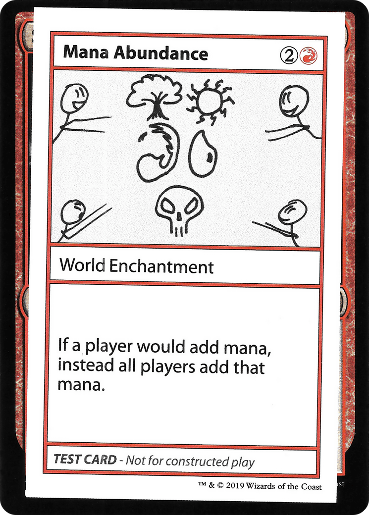 Mana Abundance (2021 Edition) [Mystery Booster Playtest Cards]