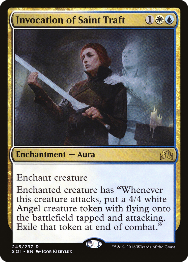 Invocation of Saint Traft [Shadows over Innistrad] Foil