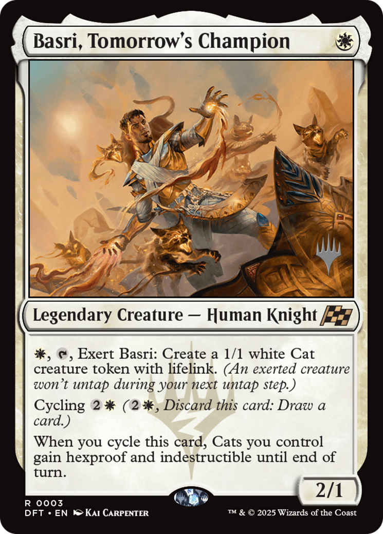 Basri, Tomorrow's Champion (003) [Promo Pack: Aetherdrift]