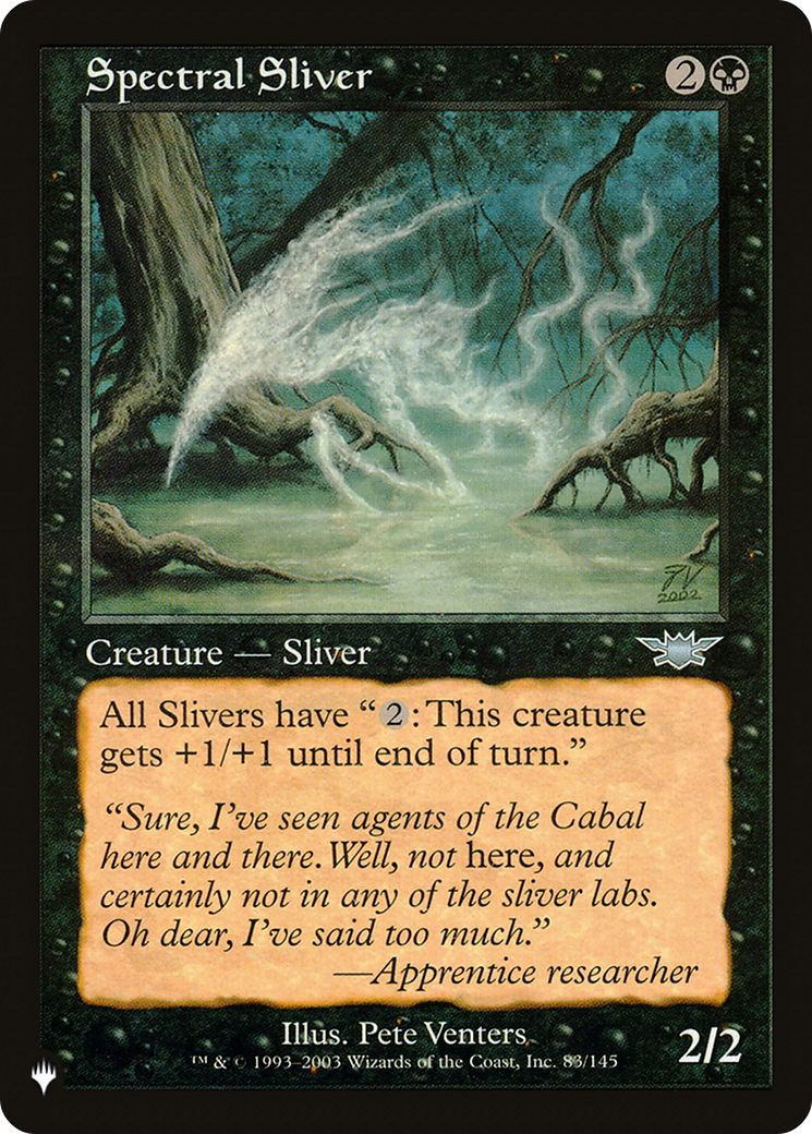 Spectral Sliver |  (LGN-83) [The List]