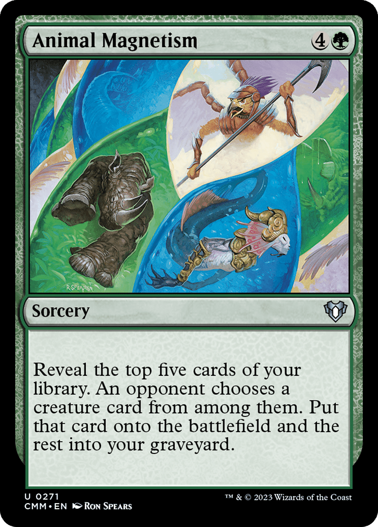 Animal Magnetism [Commander Masters] Foil