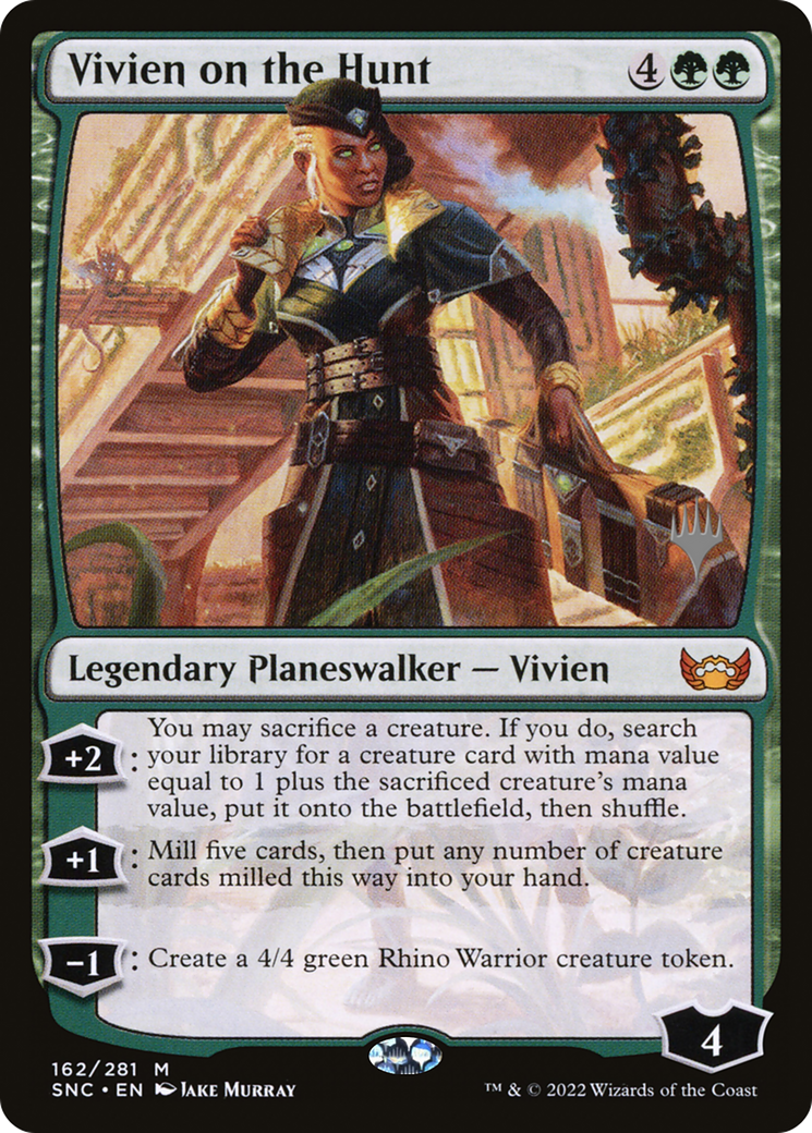 Vivien on the Hunt (Promo Pack) [Streets of New Capenna Promos] Foil