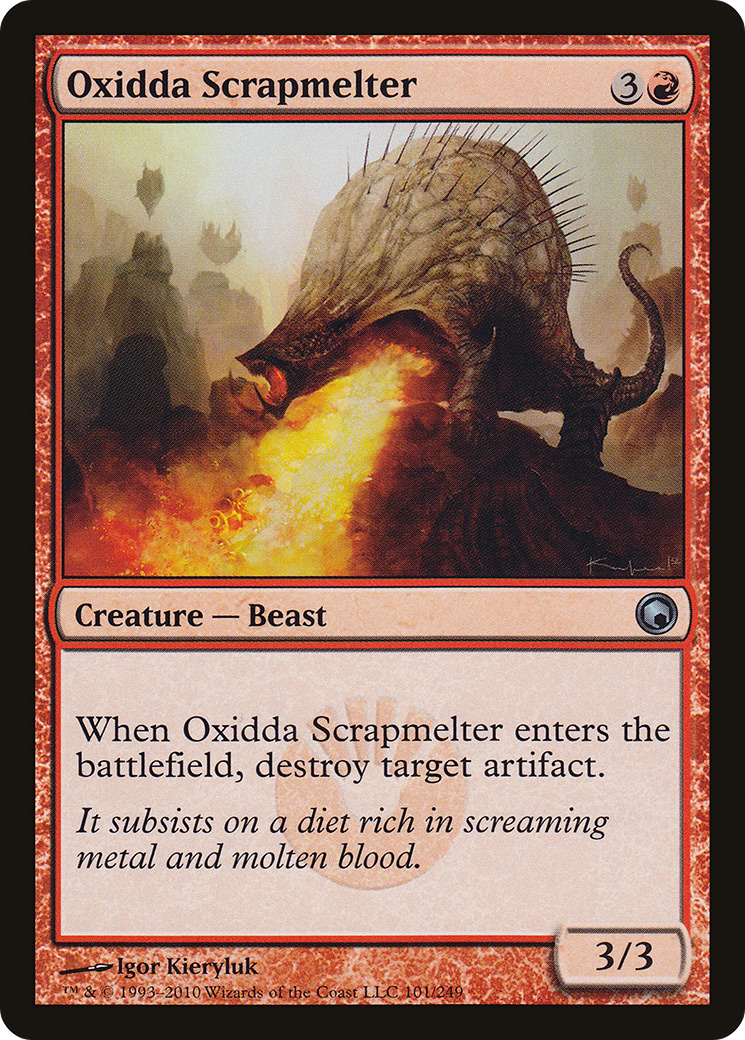 Oxidda Scrapmelter [Scars of Mirrodin] Foil