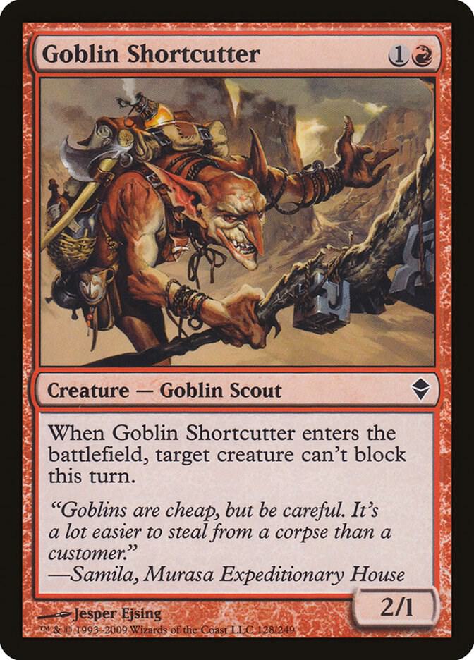 Goblin Shortcutter 128/249 (Zendikar) 