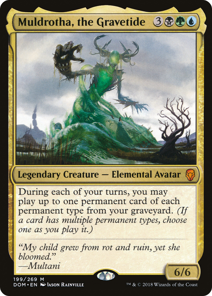 Muldrotha, the Gravetide [Dominaria] Foil