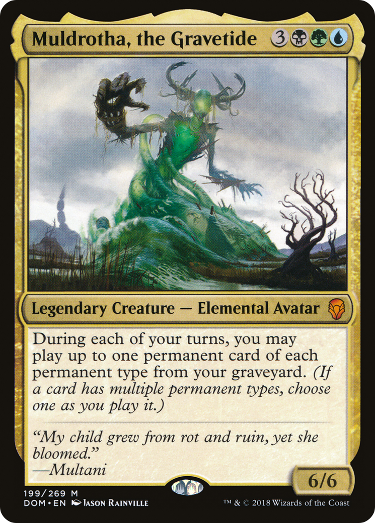 Muldrotha, the Gravetide [Dominaria] Foil