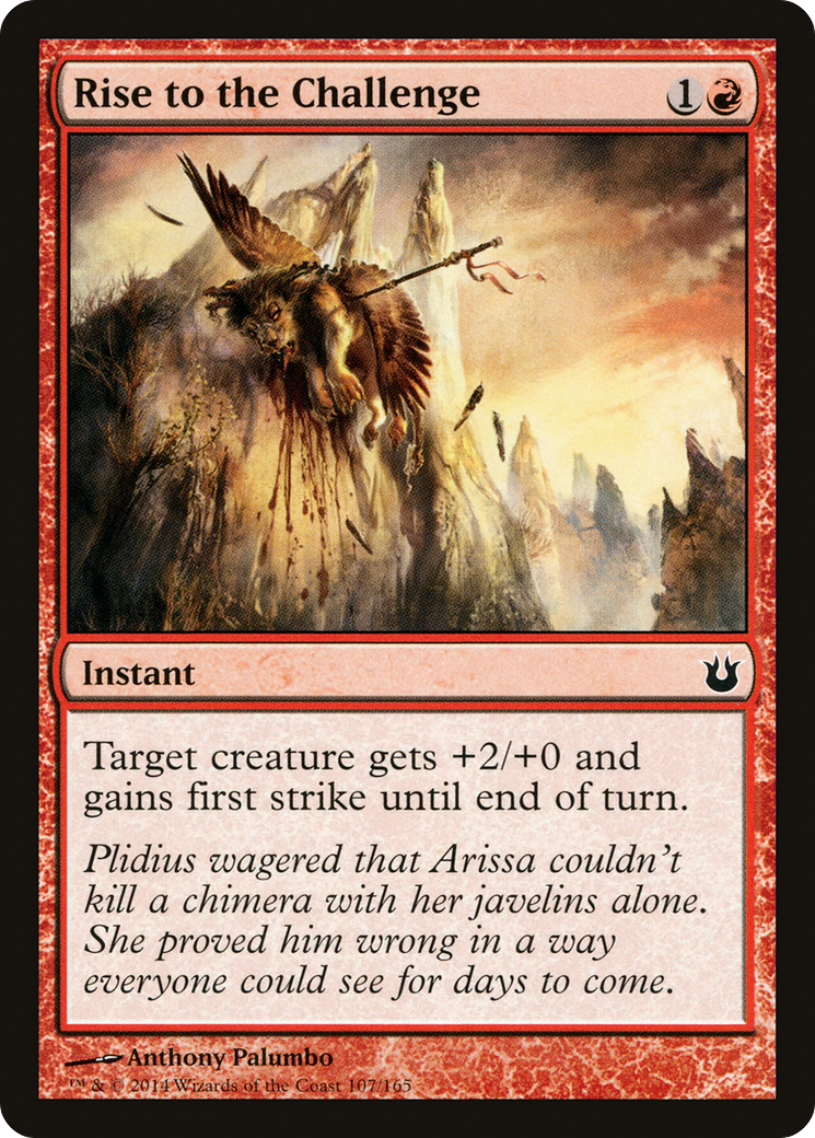 Rise to the Challenge [Born of the Gods] Foil