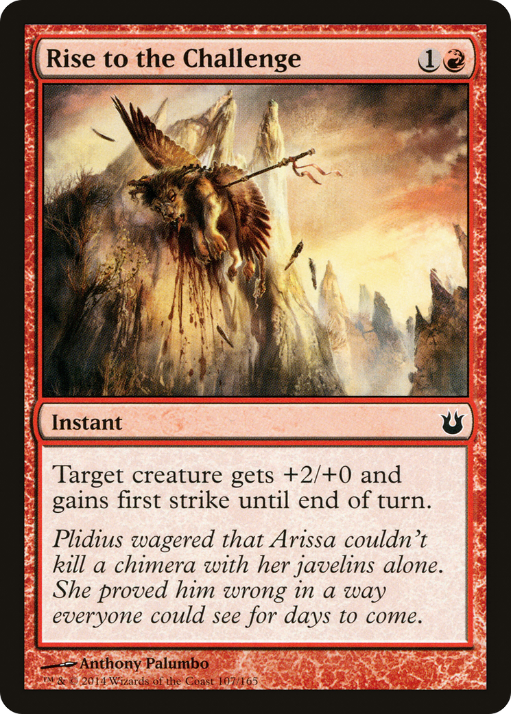 Rise to the Challenge [Born of the Gods] Foil