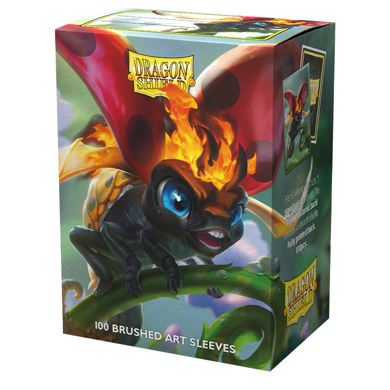 Dragon Shield | Standard Size Sleeves | 100ct | The Burnbug (Art Brushed)