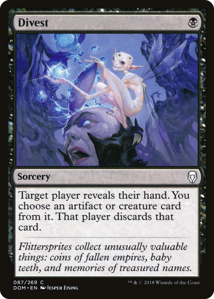 Divest [Dominaria] Foil