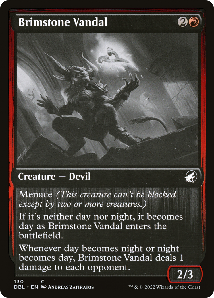 Brimstone Vandal [Innistrad: Double Feature] Foil