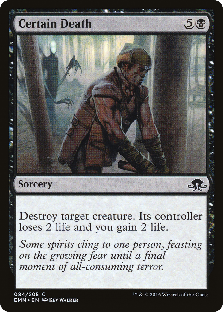 Certain Death [Eldritch Moon] Foil