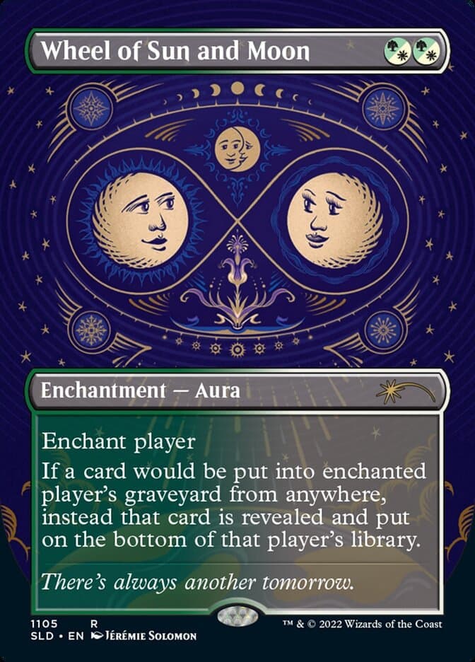 Wheel of Sun and Moon (Borderless) [Secret Lair Drop Series] Foil