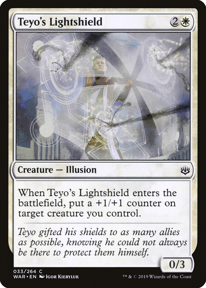 Teyo's Lightshield 33/264 (War of the Spark)  - Foil