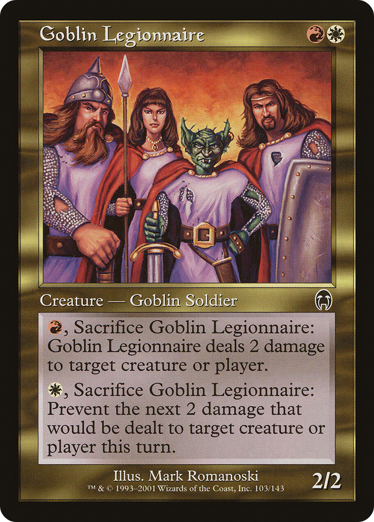 Goblin Legionnaire [Apocalypse] Foil