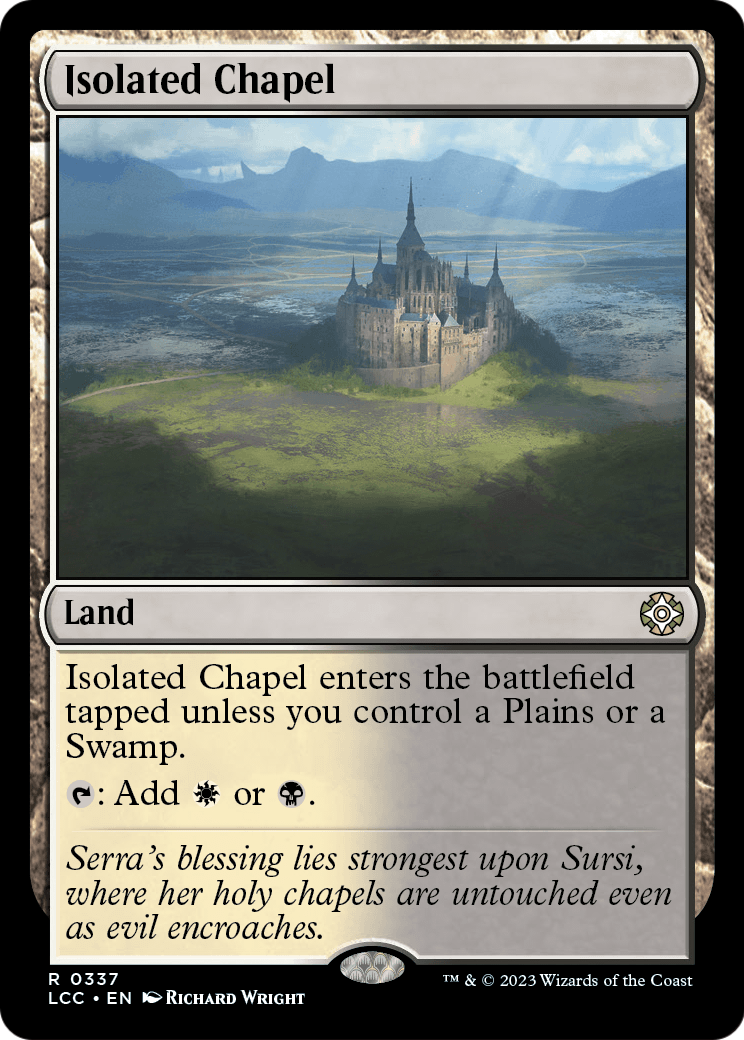 Isolated Chapel [The Lost Caverns of Ixalan Commander]