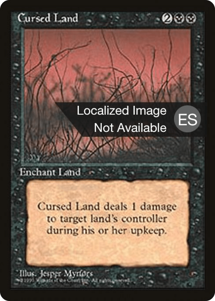 Cursed Land [Fourth Edition (Foreign Black Border)]