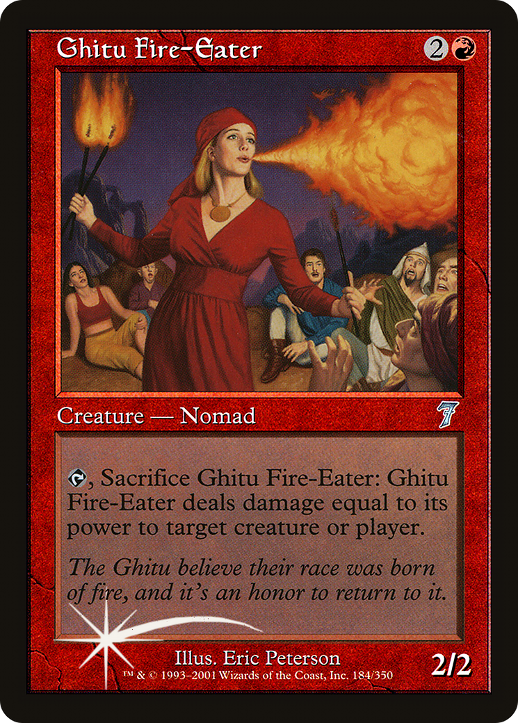 Ghitu Fire-Eater [Seventh Edition] Foil