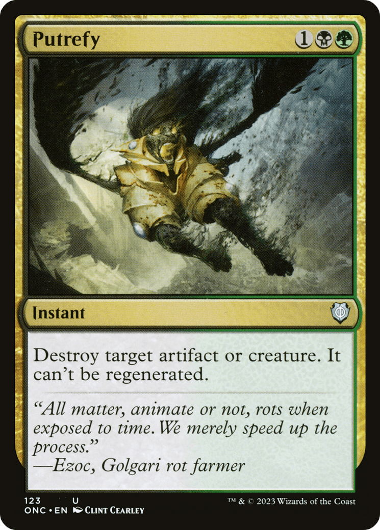 Putrefy [Phyrexia: All Will Be One Commander]