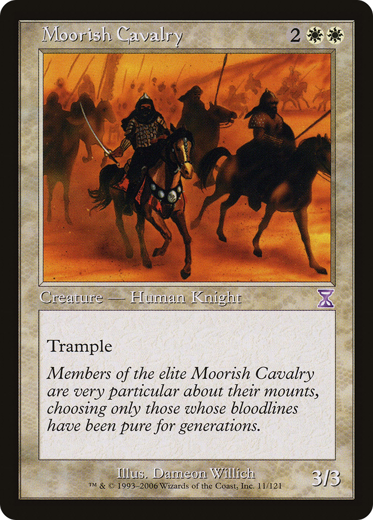 Moorish Cavalry [Time Spiral Timeshifted] Foil