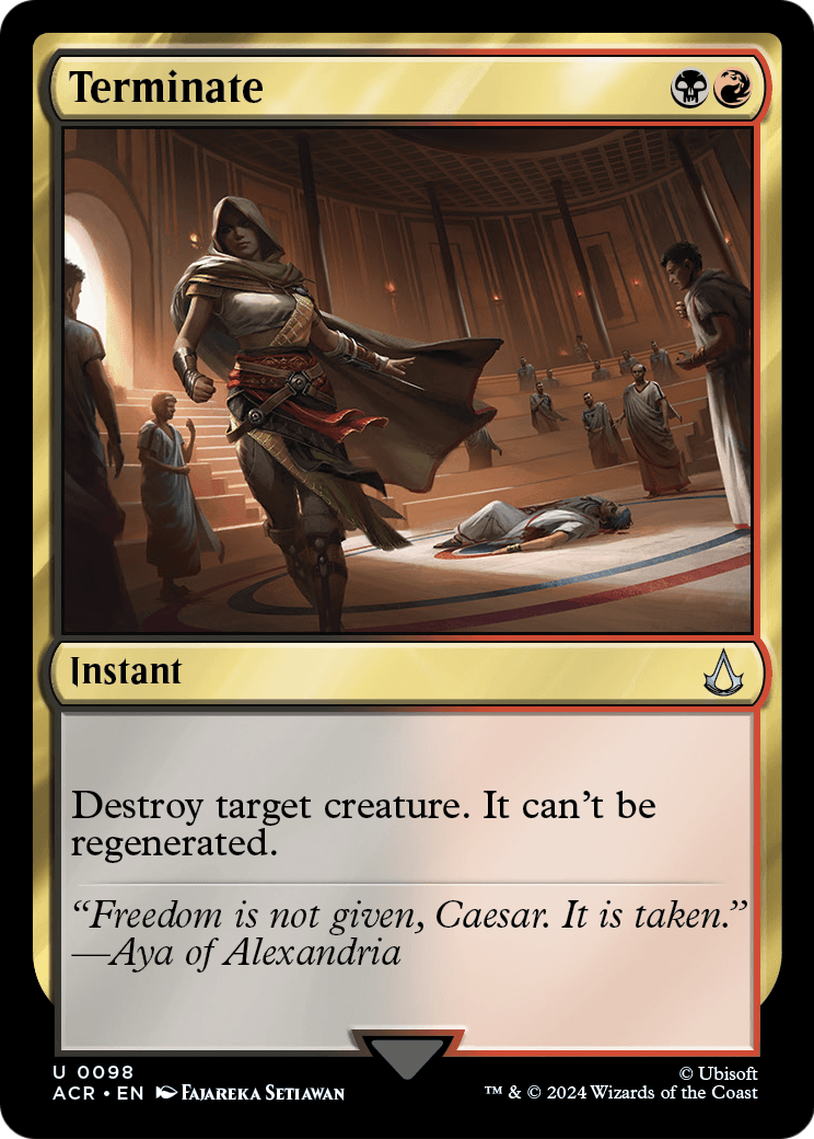 Terminate [Assassin's Creed]