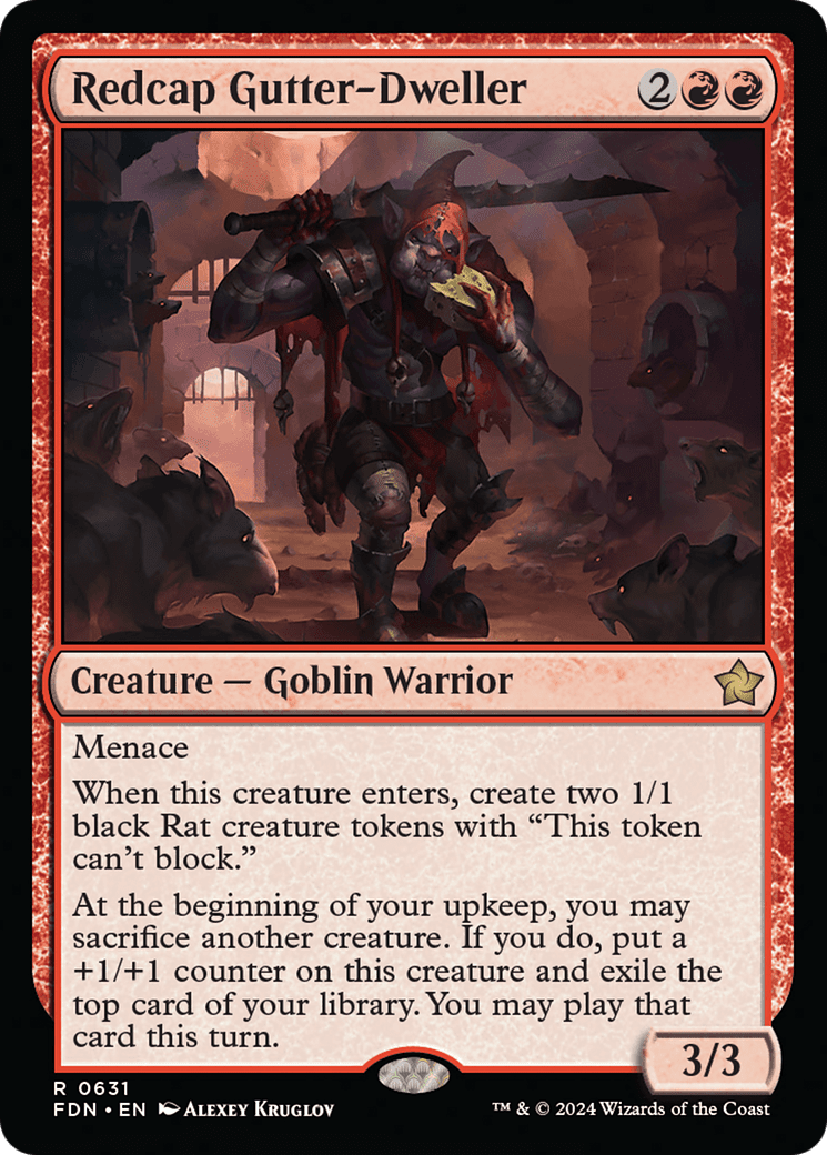 Redcap Gutter-Dweller (FDN-631) - Foundations