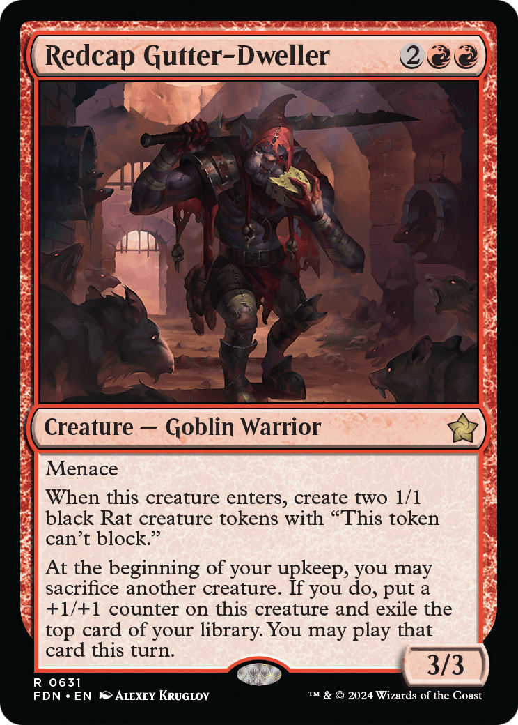 Redcap Gutter-Dweller (FDN-631) - Foundations