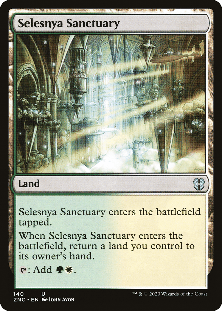 Selesnya Sanctuary [Zendikar Rising Commander]
