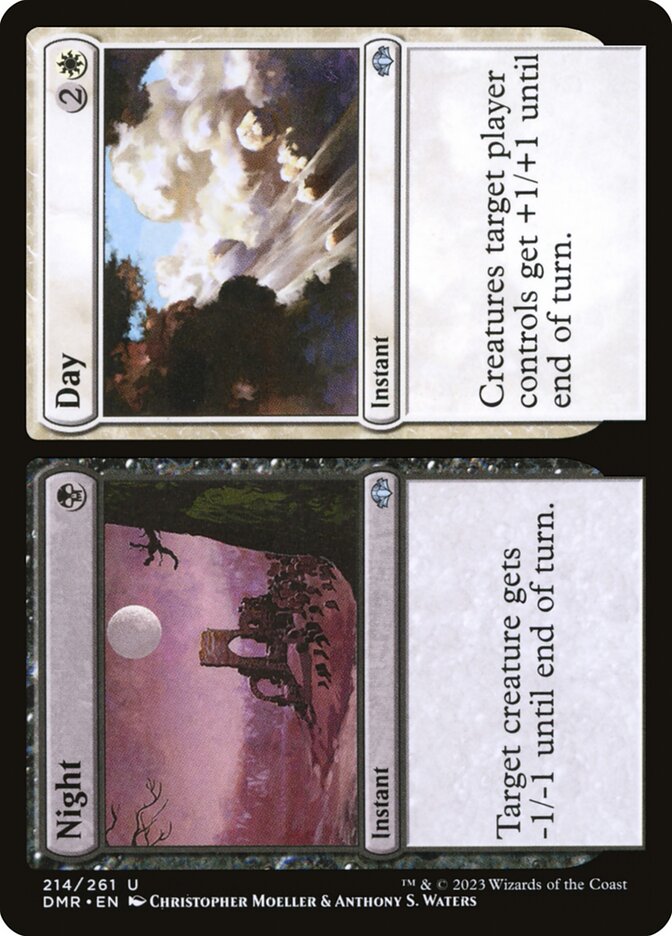 Night // Day 214/261 (Dominaria Remastered)  - Foil