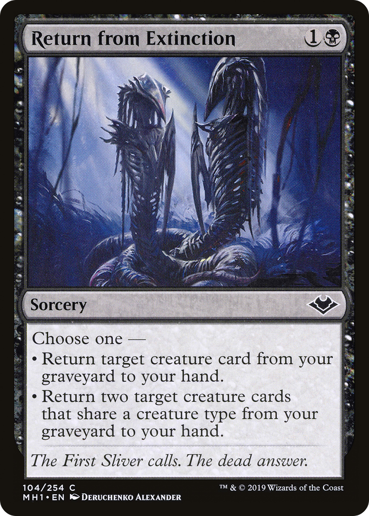 Return from Extinction [Modern Horizons] Foil