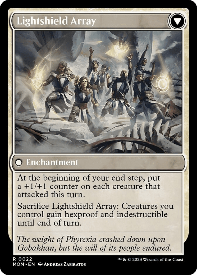 Invasion of Gobakhan // Lightshield Array [March of the Machine] Foil