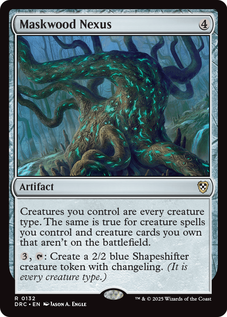 Maskwood Nexus (-132) [Commander: Aetherdrift]