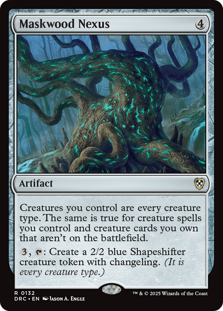 Maskwood Nexus (-132) [Commander: Aetherdrift]