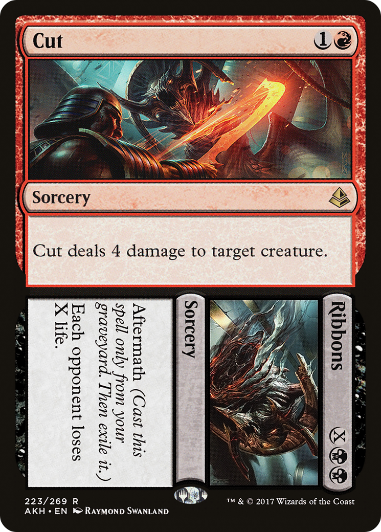 Cut // Ribbons [Amonkhet] Foil