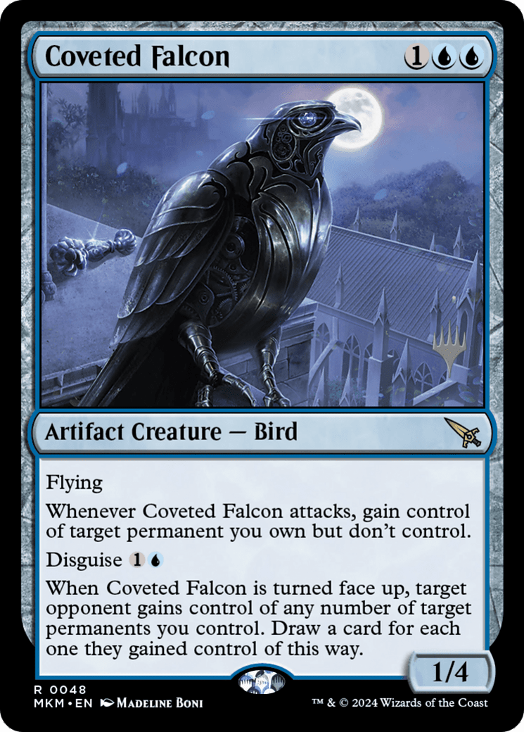 Coveted Falcon (Promo Pack) [Murders at Karlov Manor Promos]