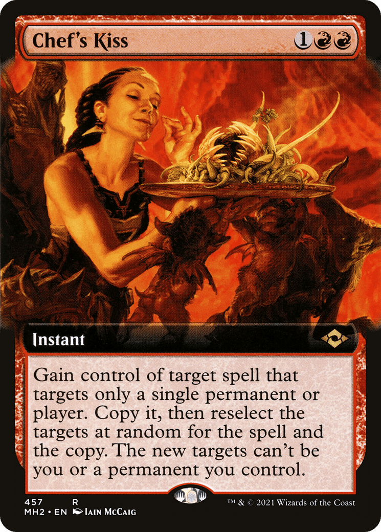 Chef's Kiss (Extended Art) [Modern Horizons 2] Foil