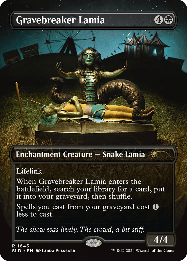 Gravebreaker Lamia (Rainbow Foil) [Secret Lair Drop Series]