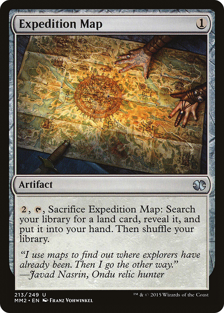 Expedition Map [Modern Masters 2015] Foil