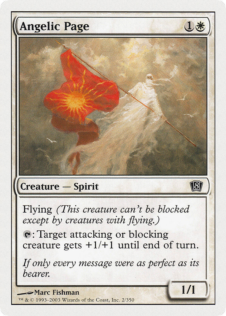 Angelic Page [Eighth Edition] Foil