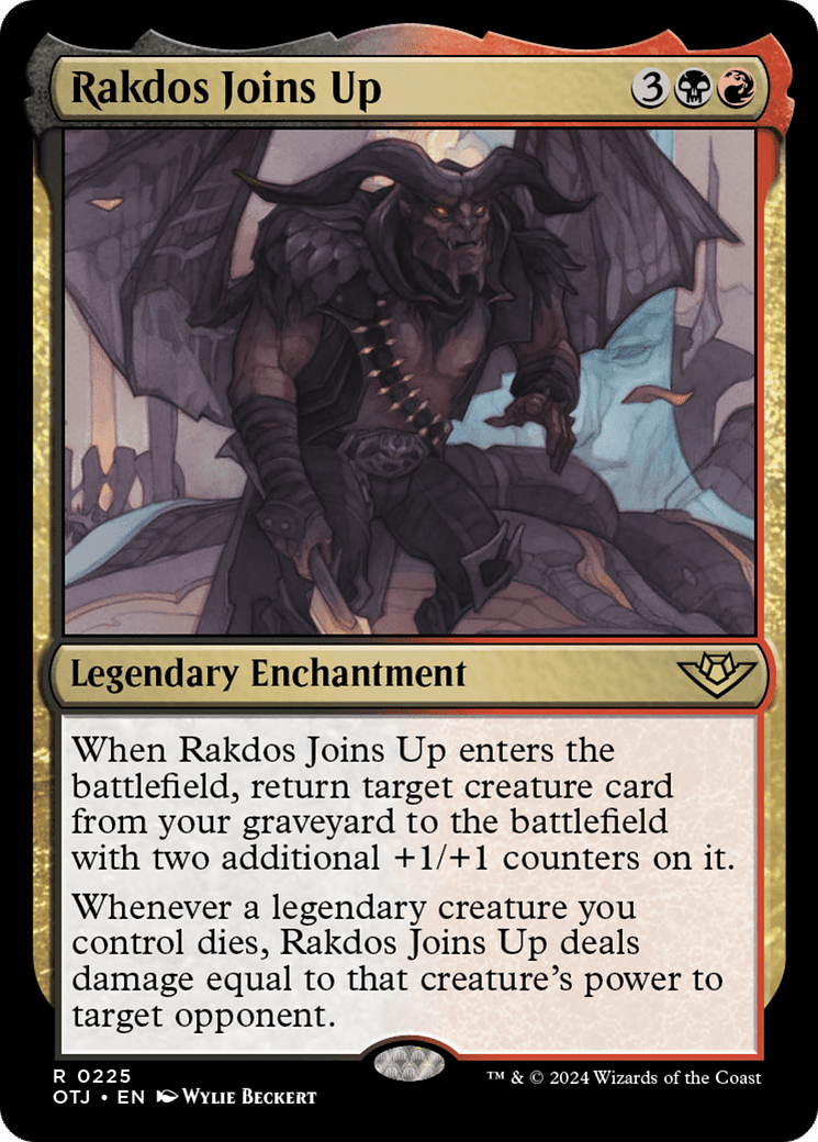 Rakdos Joins Up [Outlaws of Thunder Junction] Foil