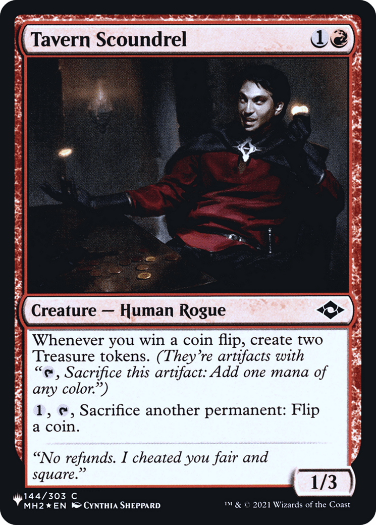 Tavern Scoundrel |  Foil (MH2-144) [The List]